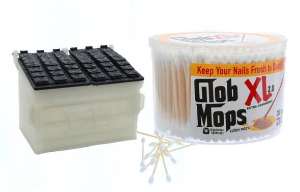 Glob Mops Glop Mops Cotton Mops XL 2.0 with Dabber Box Mini Dumpster 