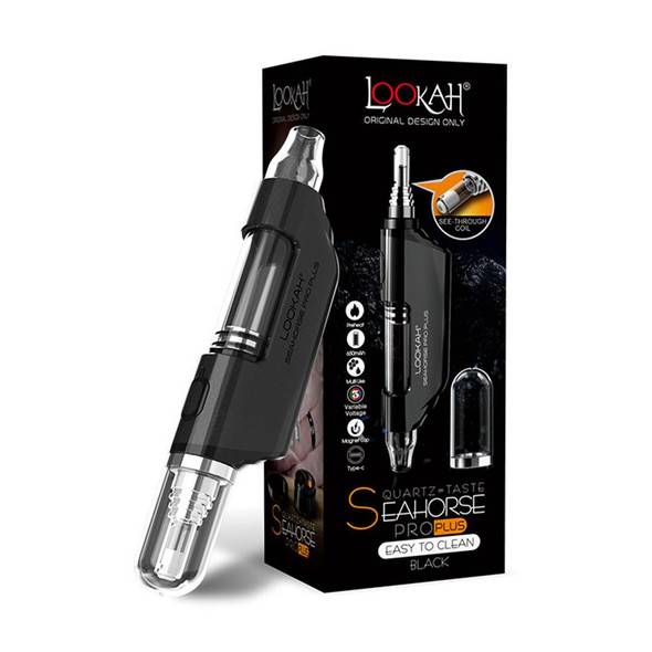  Lookah Seahorse Pro 2.0 Electric Nectar Collector Black 