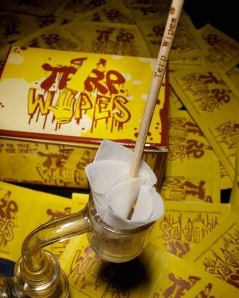  Terp Wipes Single Use Cotton Wipes 2 Count 