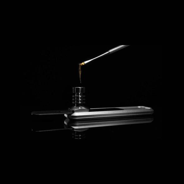 V Syndicate Genius Water-Free Portable Dab Rig Black 
