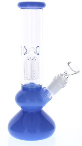 Topoo 9.5 inch Small Water Pipe with Tree Perc - Light Blue 