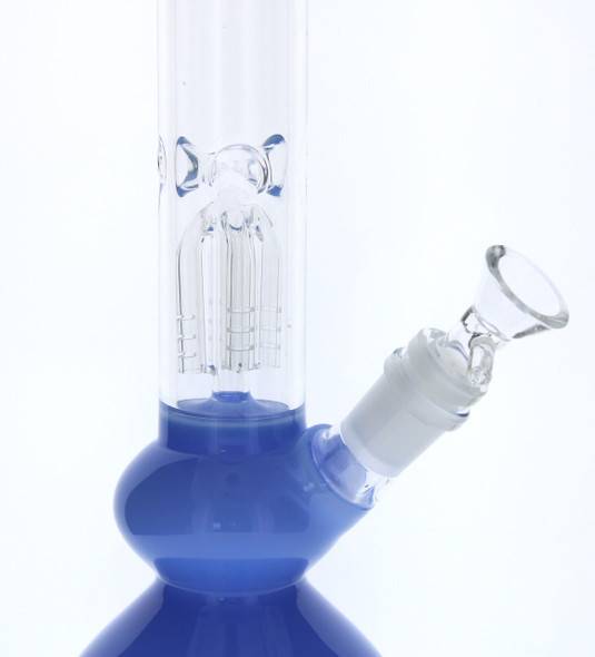 Topoo 9.5 inch Small Water Pipe with Tree Perc - Light Blue 