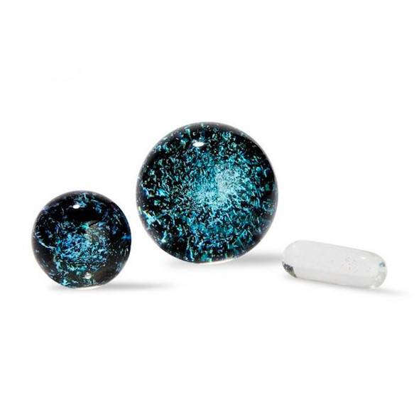 High Five Terp Slurper Marble Pill Set: Blue Stardust Dichro