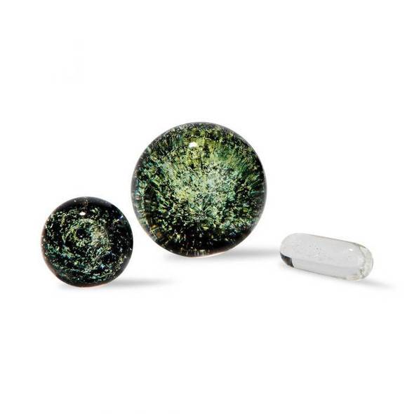 High Five Terp Slurper Marble Pill Set: Emerald Dichro