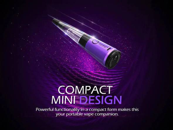  Lookah Unicorn Mini Electric Dab Rig: Purple 