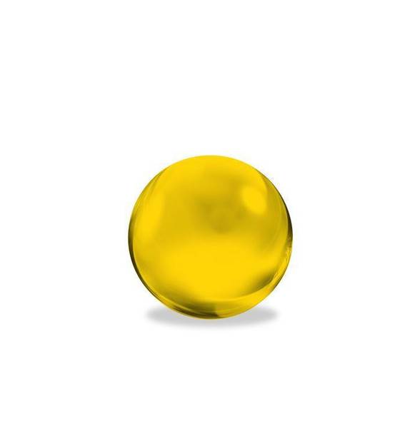 6mm Quartz Terp Pearl Banger Bead - Citrine