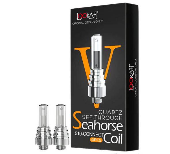  Lookah Seahorse Coil V - Quartz Tube 510 Thread Coil 