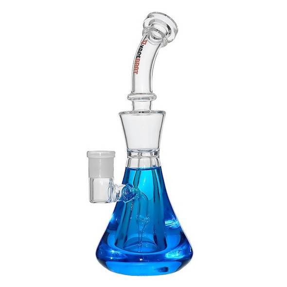 Frozen Bong - 8" Freezable Glycerin Bong Bell Green