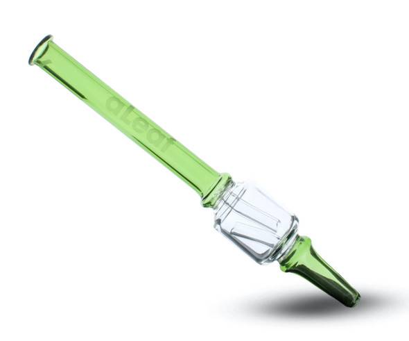 aLeaf 6.5" Nectar Collector with Reclaim Catcher: Green 