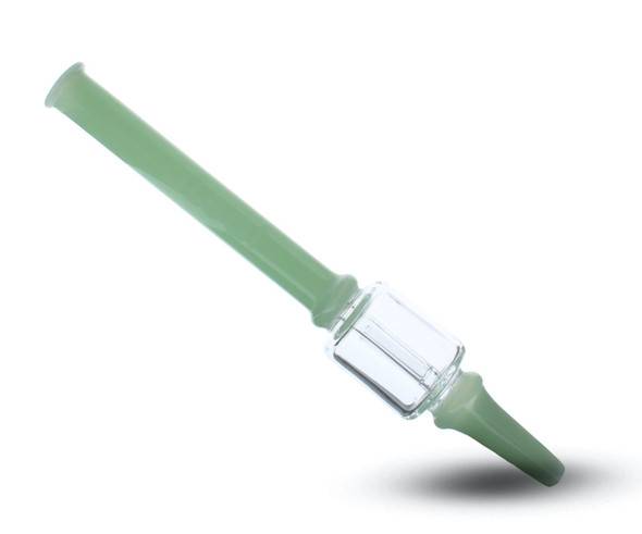 aLeaf 6.5" Nectar Collector with Reclaim Catcher: Jade Green 