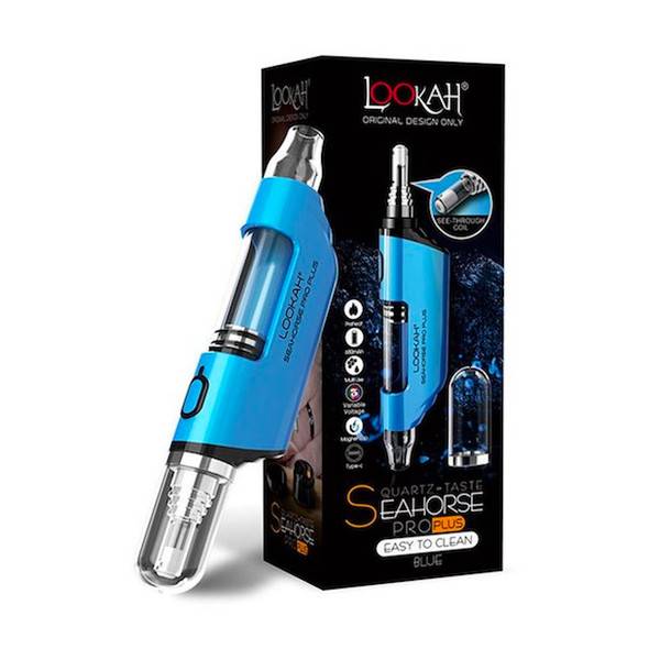 Lookah Seahorse Pro Plus Blue Electric Nectar Collector