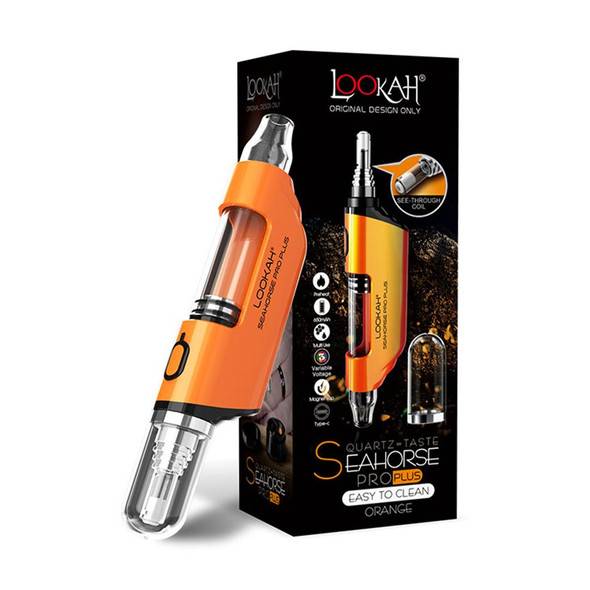  Lookah Seahorse Pro Plus Orange Electric Nectar Collector 