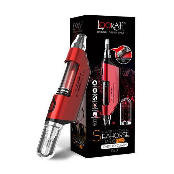  Lookah Seahorse Pro Plus Red Nectar Collector 