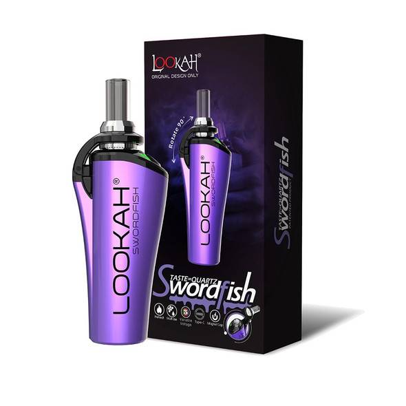  Lookah Swordfish Purple: Easy Load Dab Pen 