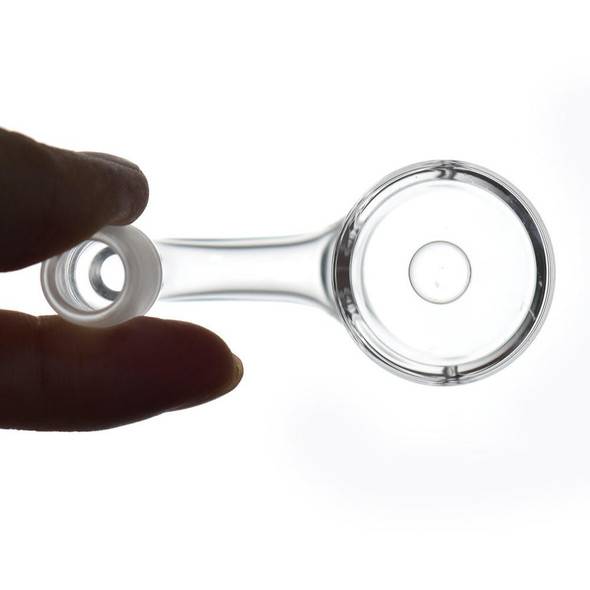 VapeBrat Vortex Enail Banger Full Weld 14mm Male 90 Degree 25mm Dia Bottom