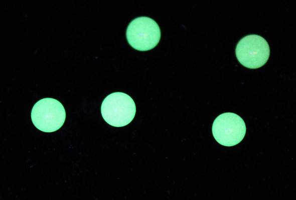  Quartz Banger Glow-in-the-Dark Beads 4mm (1 piece) 