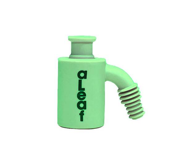 aLeaf Silicone Reclaim Catcher: 14mm 18mm Male 90 or 45 Degrees - Green by aLeaf 