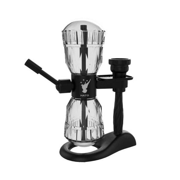 Hato Gravity Bong: Hato Gravity Dab Rig - Black 