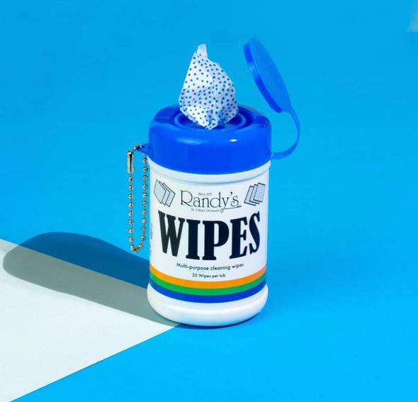  Randy's Dab Wipes: Pre-Soaked Resin Cleaning Wipes - 25 Count 