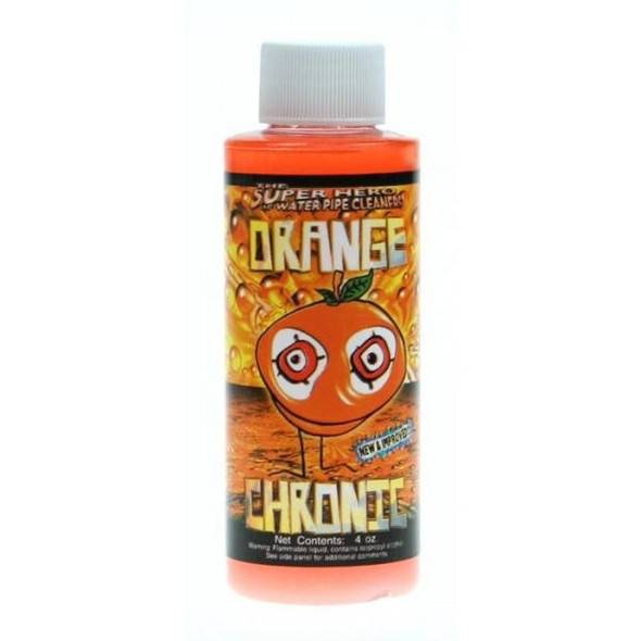  Orange Chronic: Reusable Dab Rig Cleaning Solution - New Formula 4oz 