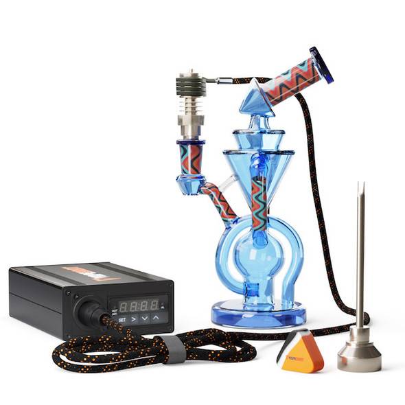 Titanium Enail with 20mm enail coil and Titanium Dab Nail