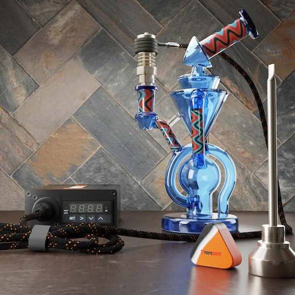 Titanium Enail with 20mm electric nail coil and Titanium Dab Nail