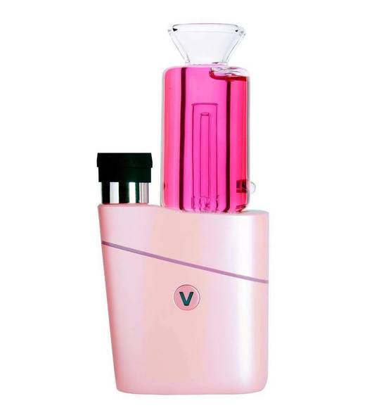 VLab VLAB Halo Glycerin Glass Top: Pink 