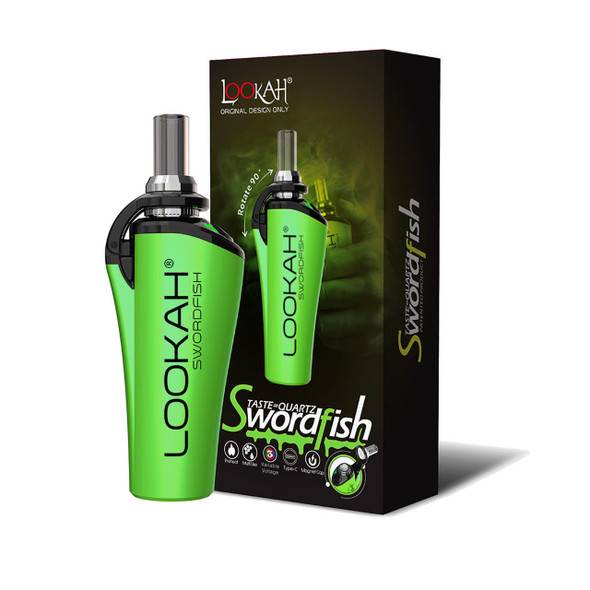  Lookah Swordfish Green: Easy Load Dab Pen 