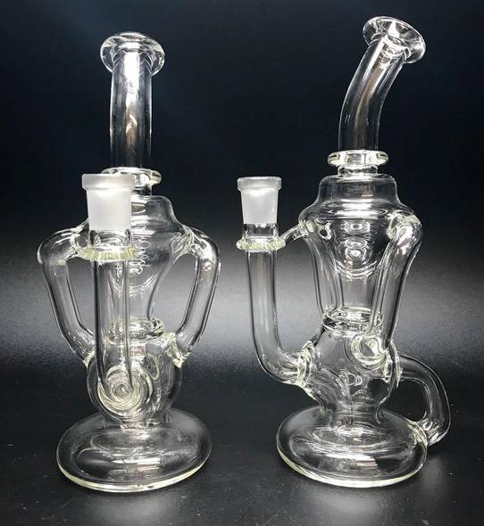  Dekal Glass Klein Triple Uptake Recycler: Clear 