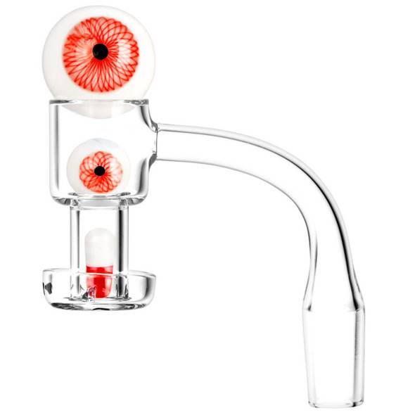 VapeBrat Eyeball Marble Slurper Set: Red Eye