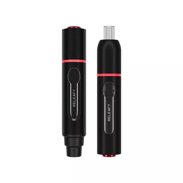  Releafy Glow: Mini Portable Enail Dab Vaporizer Kit - Black 