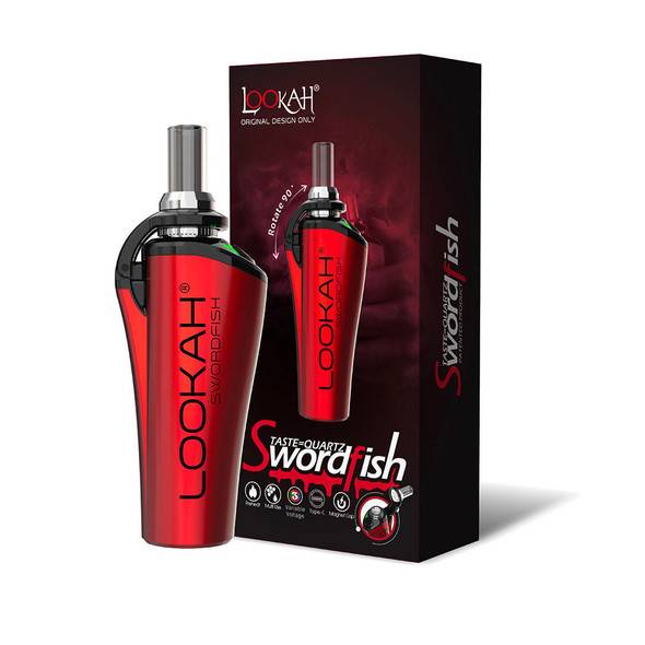  Lookah Swordfish Red: Easy Load Dab Pen 