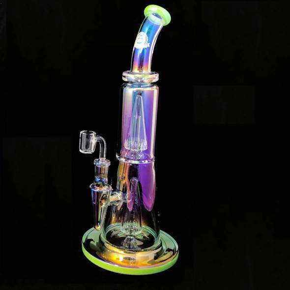 Illuminati ILLUMINATI The Rocketship ChromaTech Waterpipe 