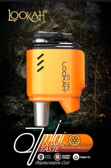  Lookah Q7 Mini: Purple - Portable Enail Vaporizer 