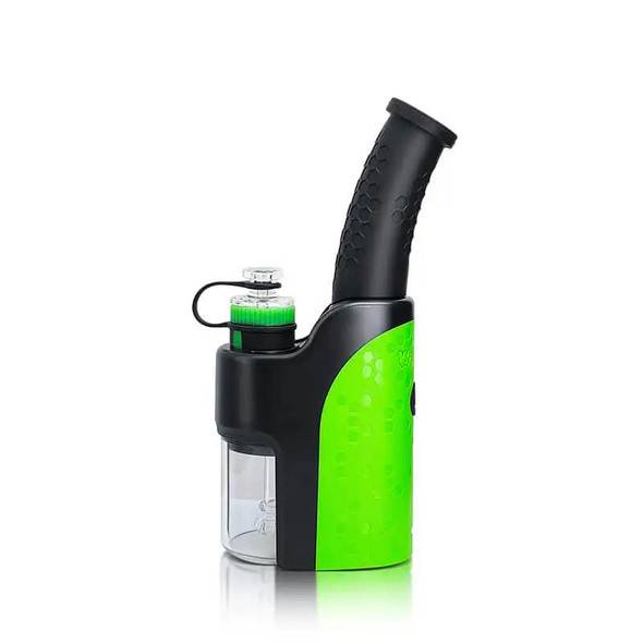  Waxmaid Dabber: Electric Dab Rig - Black and Green 