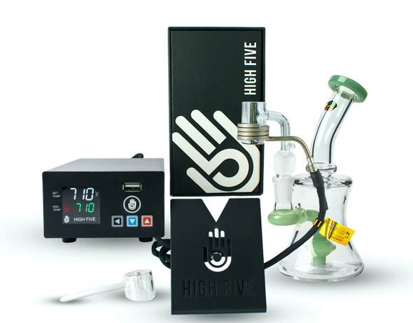  High Five Vape - LCD E-Nail 20mm Quartz E-banger Bucket Kit 