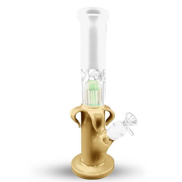  14" Banana Bong with Tree Arm Percolator 