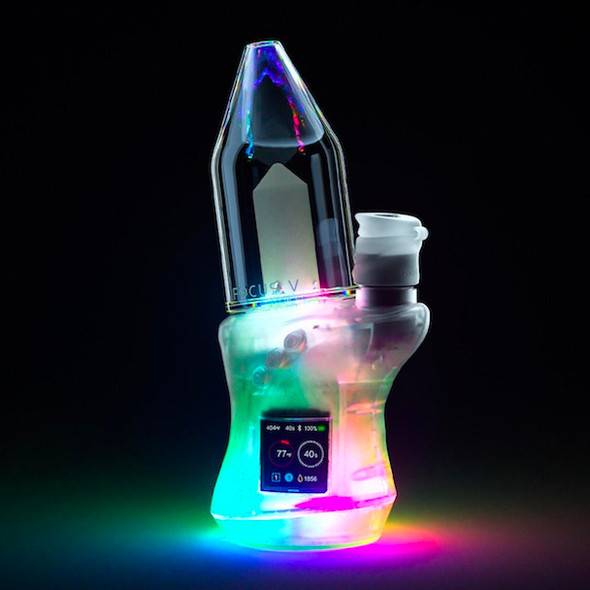 Focus V Carta 2: Clear - Dry and Wax Electric Dab Rig