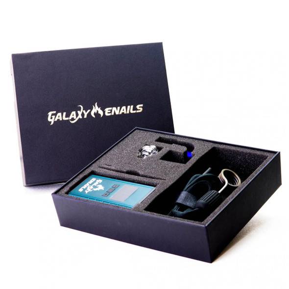  Galaxy Enails: 20mm Axial E-Nail Kit with 14mm 18mm Male Dual Size Banger 