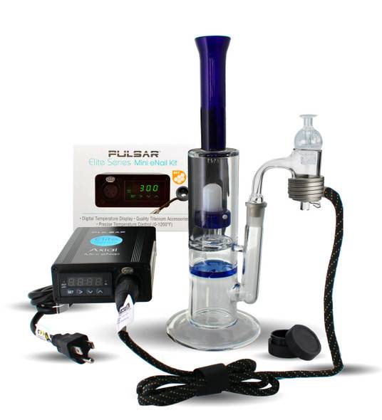  Pulsar Elite Series: Quartz Mini E-Nail Kit with 25mm Axial Coil 