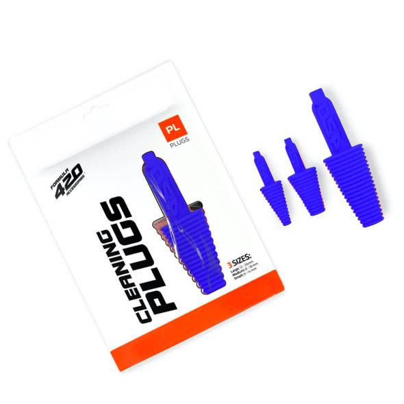  Formula 420: Cleaning Plugs 3 Count - Blue 