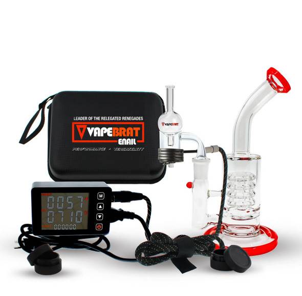 VapeBrat LCD E Nail: Quartz Banger Enail Dab - 25mm VapeBrat LCD E Nail: Quartz Banger Enail Dab - 25mm