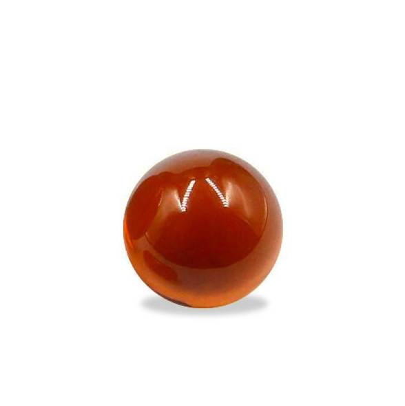 6mm Amber Red Terp Pearl Banger Bead 1 Piece