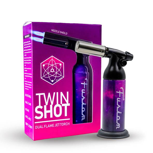 Fusion Bangers Fusion Torch: Galaxy Fusion Twin Shot Dual Flame Jet Torch 