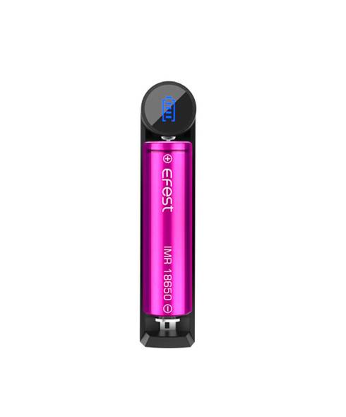  Efest Slim K1: Single Battery Charger for 18650 and 18350 Batteries 