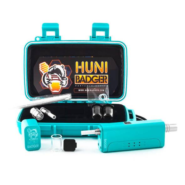 HuniBadger Huni Badger Teal Blue E-Nectar Collector Dab Pen 