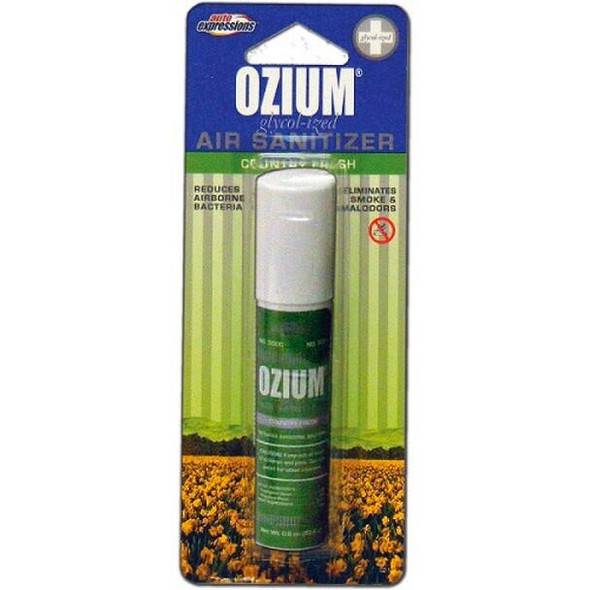  Ozium Air Sanitizer Country Fresh Scent 0.8oz. 