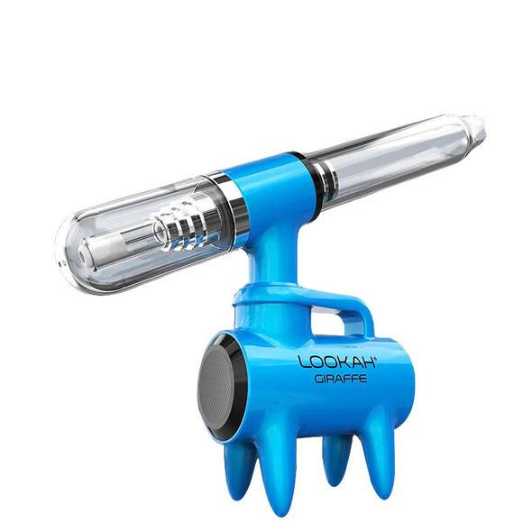  Lookah Giraffe: Blue - Dab Digital Electric Nectar Collector with Stand 