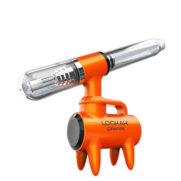  Lookah Giraffe: Orange - Dab Digital Electric Nectar Collector with Stand 