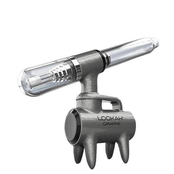  Lookah Giraffe: Gray - Dab Digital Electric Nectar Collector with Stand 